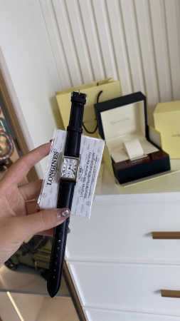 精钢进口机最火浪琴超好看的 小姐姐们赶紧入手 浪琴-Longines戴卓维纳系列 精致两针半女士腕表 316精钢表带 直径33*22mm厚7m - 点击图像关闭