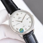 第三代蝶飞典雅重磅登场 1Tw最新推出欧米茄蝶飞系列典雅小秒针款 全新升级版41表径同步官网 内部搭载欧米茄8802至臻天文台机芯 透过蓝宝石玻璃表背，机芯的运