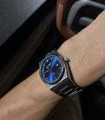 Wow夜光下的天梭更有感觉啊 1853天梭prx超级玩家戴着确实帅 方方正正的表盘 穿搭起来也很有层次感 #男生手表 #天梭 #天梭超级玩家prx