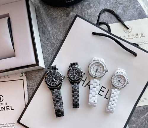 出货实拍所见即所得～ Chanel J12 33Mm38Mm银数字银针石英款