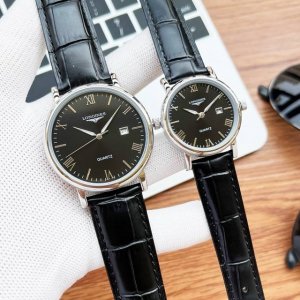 白皮 金 钢20 七夕新款浪琴-Longines 情侣对表 原装进口石英机芯 316L精钢表壳 直径男39Mm女29Mm 厚8Mm如果今天的阳光停止了它耀眼的光