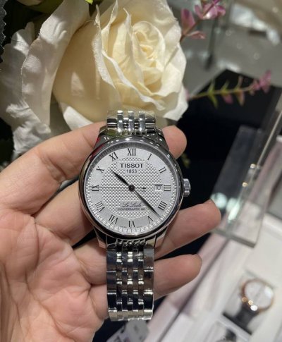 原单品质 Tissot 天梭 型号：T006.407.11.033 力洛克系列 钢带黑面数字机械男装瑞士 2824机芯 蓝宝石玻璃 316精钢，表盘直径39.5