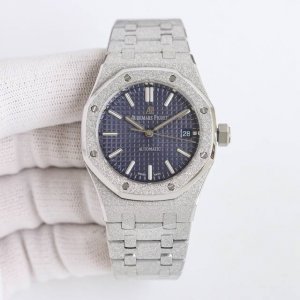 Tw出品 白壳 金壳 全新演绎 Ap 爱彼 皇家橡树 霜金版本r28 女款37尺寸15454 系列3120 霜金定制版本 数量不多，钢带表最重中之重的表带采用原