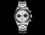 Tudor帝舵 碧湾计时型 Black Bay Chrono 精钢款腕表！ 细致刻画表盘完美对称，纹路清晰、提升质感与美感！采用磨砂及磨光316L精钢打造！直径