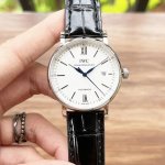 白 金 蓝宝双卜玻璃！壳套三件套的波涛菲诺 最新出炉 男人挚爱 大三针腕表Rl1 最新 ：万国最佳设计独家首发 系列 ：波涛菲诺男士系列 表带 ：真牛皮316钢