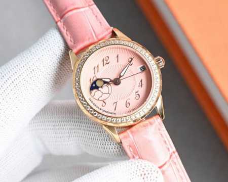 金+50钢带+50 江诗丹顿-Vacheron Constantin淑女珠宝系列 月[月亮]相系列9字位日月星辰功能，搭载原装进口月相机芯 0返修0售后 ， 采 - 点击图像关闭