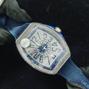 完美细节 Abf 最高品质 新款到货 Franck Muller 法兰克穆勒 Fm Vanguard Yachting V45遊艇系列 44X54 Mm1.表壳