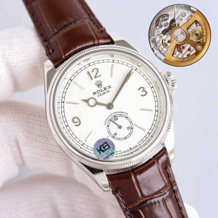 同价： R+Factory 新增力作 超薄90克配重版二针半商务款 劳力士Rolex 恒动1908型 尺寸：39Mm9.8Mm 独家定制改装Chronergy擒 - 点击图像关闭