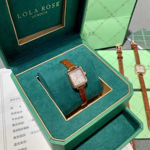 ￥80原单品质 Lola Rose新款罗拉小棕表 淘X京X同源，渠道货 金秋福利小表盘百配穿搭，轻松驾驭，今年火爆时尚圈的绿色情怀，绿色代表年轻，独特的孔雀绿，