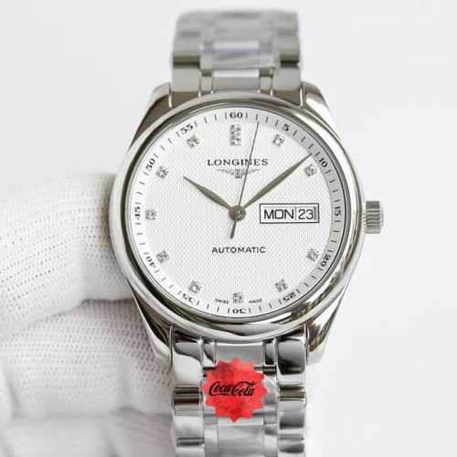 皮带 钢带 Kl工厂年末终极产品 终极版浪琴 Longines 名匠双日历l2.775都有哪些特点 搭载和正品机芯一致的亚洲eta2836-2自动机芯 正品型号