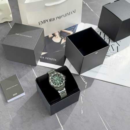 现货 Emporio Armani 阿玛尼本年度最火的一款，型号ar70011精品陶瓷表带、表壳表盘直径43Mm 316精钢表带，深邃神秘表盘，秒表盘，矿物质玻 - 点击图像关闭
