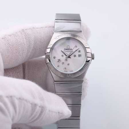 金+20钻+20欧米茄 4代 双鹰 星座 进口石英 28Mm - 点击图像关闭