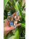 原单厂gucci G- Timeless 系列w碗表，为了庆祝兔年，品牌推出色彩靓丽的全新设计腕表，表盘直径为38 Mm，精钢表壳，玻璃上饰有gucci兔子印花