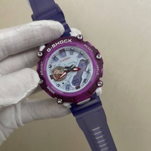 系列15号透明紫白色实拍图片视频