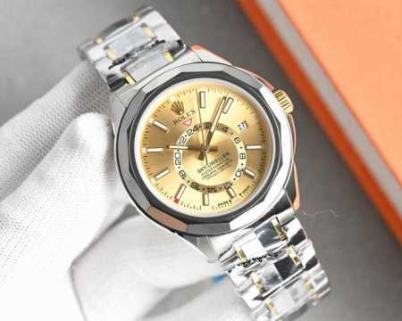 劳力士-Rolex 商务休闲男士机械腕表 进口日本原装西铁城8205 钨钢间316L精钢壳套 超级蓝宝石玻璃镜面 直径42Mm 尊贵奢华 休闲男士 生活节奏 尽 - 点击图像关闭