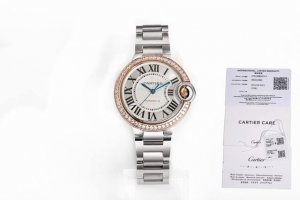 Sj出品 半间金 钻 新品: 卡地亚 Cartier 蓝气球系列 H1 史上制作难度最大的蓝气球 全新四件套，壳圈分离，全新细节，秒杀市面普通电镀半间， 33M