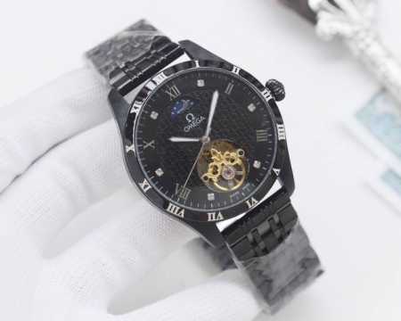 尊享价： 品牌：欧米茄-Omega 类型：男士腕表 壳套：顶级版316精钢L 表带：316精钢表带 机芯：全自动机械机芯 镜面：矿物质防刮镜面玻璃 尺寸：直径4 - 点击图像关闭