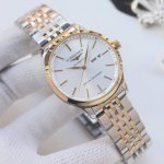 白 金 品牌：浪琴-Longines 类型：男士腕表 壳套：顶级版316精钢L 表带：进口小牛皮表带 316L精钢表带 机芯：全自动机械机芯 镜面：矿物质防刮镜