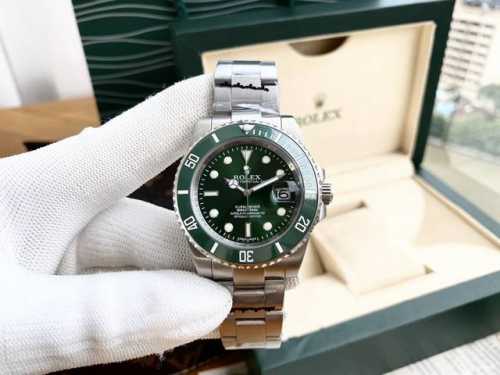 劳力士-Rolex潜航者水鬼系列 三针陶瓷转圈男士腕表 全自动机械 矿物质耐磨玻璃 小时标上设有夜光涂层让你的闪亮由日入夜 原装保险扣 直径40Mm厚度11Mm
