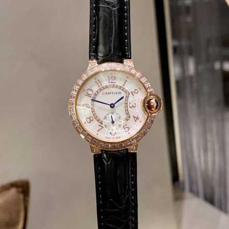 鳄鱼皮白壳 金壳 美洲鳄皮带 36Mm Ballon Blanc De Cariter女士腕表方钻系列 方钻是钻石众多切割形状之一 属于异形钻石 方钻的英文是p - 点击图像关闭