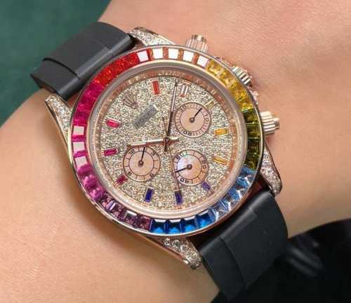 白壳 金玫 劳力士 Rolex迪通拿系列自动机械40Mm矿物质强化玻璃三珠钢带保险扣人生分分秒秒走 卻又無時無刻回而唯有学海无涯