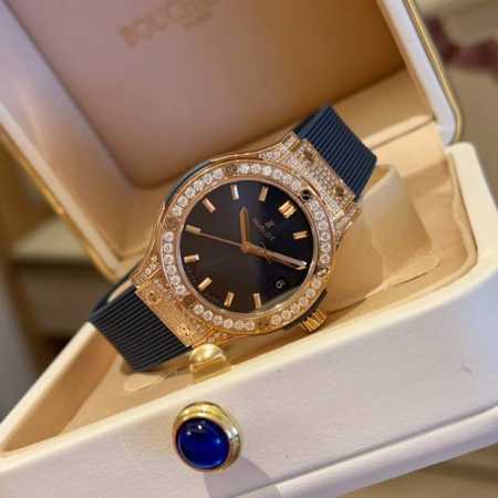 满钻白壳 金壳 新力作 原版开模 最高版本复刻 宇舶Hublot 恒宝 经典融合系列 女款高端腕表！最新推出宇舶女款33Mm腕表，在高端复刻品质一如继往, 整体 - 点击图像关闭