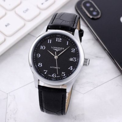 白： ，间金： ，全黑： ，浪琴-Longines名匠系列，经典之作 品质之选，全自动机械机芯，Ips真空电镀，矿物质水晶镜面 ，精密防水，直径：39Mm，厚度