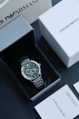 支持香港、美国直邮 正品？正品！配联保卡全国联保！ Emporio Armani 阿玛尼镂空镶钻透视自动机械男表 ！Ar 53**镂空透视窗，质感指针、利落线条 - 点击图像关闭