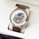 统一 经典设计 优雅时尚 百达翡丽-Patek Philippe 男士腕表 全自动机械机芯 矿物强化玻璃 316L精钢表壳 真皮表带 时尚大方 商务必备 尺寸: