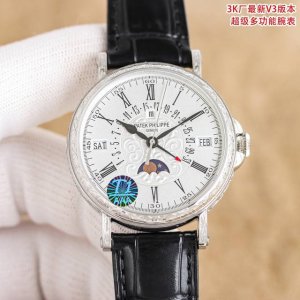 金+50 花壳50 3K出品，匠”芯“出品 年度最佳典藏之作 百达.翡丽古典超级复杂多功能5159万年历系列腕表，最新V3版本，升级配重版本！最新版本！儒雅而至
