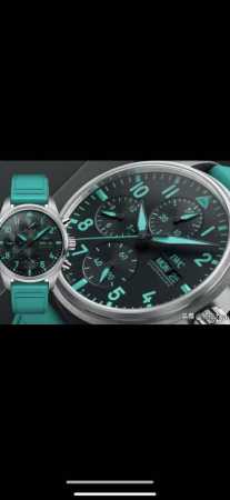 白 -金 新表』Iwc 推出钛壳 Pilot’S Watch Chronograph 41 Edition Mercedes-Amg Petronas Form - 点击图像关闭
