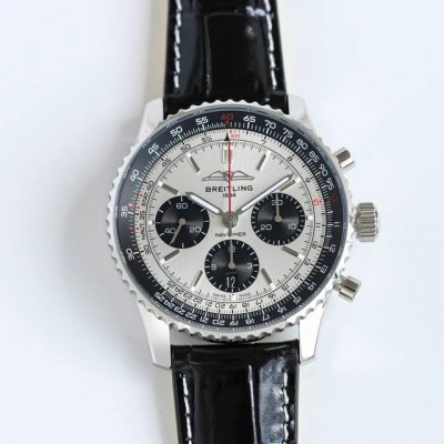 F1新品：百年灵 全新航空计时 Rw5 腕表 Navitimer 问世70周年，百年灵以大胆色彩焕新演绎经典腕表。尺寸43Mm，迭代款无疑是地道的航空计时腕表，
