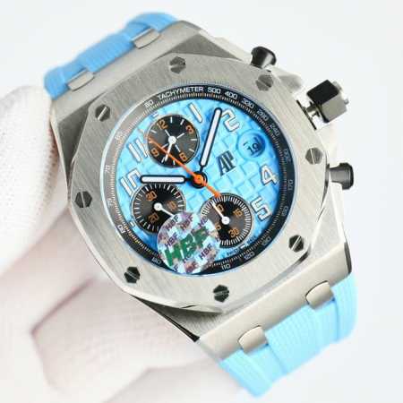 Sj出品 皮带 胶带 钢带款 Hbf Factory 爱彼 A A42 皇家橡树离岸型系列26238:封顶之作 杜绝一眼假”在ＪＦ厂原有的基础上 潜心研发 突破 - 点击图像关闭