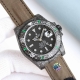 Rolex-水鬼“碳纤维”裸表: 旅行箱+50 Submariner 潜航者Sub水鬼，完美呈现！ 1：升级更便捷-更百搭的魔术贴表带！通用大小手腕 男士女士均