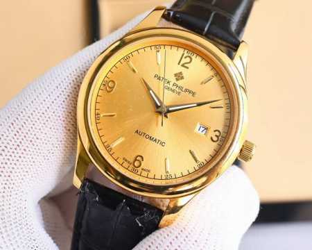 FFF金 。〔最新爆火热门款 百达翡丽 PATEK PHILIPPE 采用独特的表盘设计 搭配而来的是更高档奢华的腕表， 初识百达翡丽必憧憬有朝一日能拥有它，戴 - 点击图像关闭