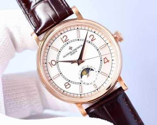 白 金玫 江诗丹顿 Vacheron Constantin 传袭系列男士腕表！全新复杂日月星辰多功能腕表，超强夜光。搭载原装进口2824-2自动上链机械机芯，汇