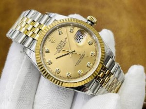Vr Factory 墙裂推荐 致敬经典 市场顶级复刻版本 劳力士Rolex日志型腕表系列36Mm 塑造经典腕表典范 细节方面 1搭载2836机芯机械 非市场普