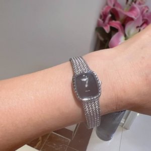 新品2024 最火浪琴超好看的 小姐姐们赶紧入手 浪琴-Longines戴卓维纳系列 精致半女士腕表 316精钢表带 直径2124Mm