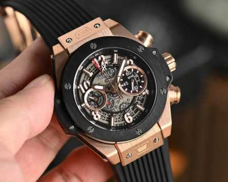 白，金黑 宇舶 恒宝Hublot Big Bang 系列441.0E.2010.Rw.1104 全自动机械表 男士腕表 316精钢表壳 壳套采用Cnc工艺精细打 - 点击图像关闭