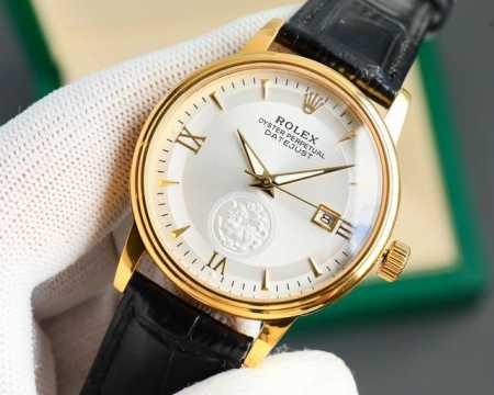 白 金+50 店家爆款主推 劳力士 Rolex 招财貔貅 升级版本 男士腕表 采用独特的表盘设计 搭配招财貔貅的3D立体感，整体效果更显高档奢华的劳力士， 初识 - 点击图像关闭