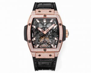 宇舶 恒宝 Masterpiece系列906款真陀飞轮，定制量产Hub 9006手动上链陀飞轮机芯，96%以上接近原装结构，所有齿轮真实传动无装饰，和原装一样的