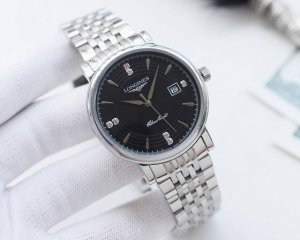 金白同价：皮带 ，钢带 品牌：浪琴-Longines 类型：男士腕表 壳套：顶级版316精钢l 表带：316L精钢表带 进口小牛皮表带 机芯：全自动机械机芯 镜