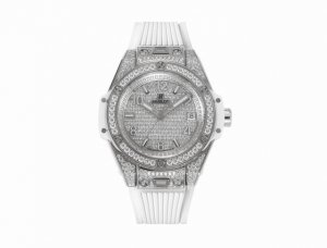 Ms Factory匠心出品 天生浪漫 尽展魅力 宇舶Big Bang 一键式 精钢彩虹腕表 hublot宇舶表擅长打破传统疆界 将不同材质和谐融合于一体 Bi