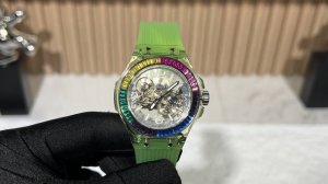 宇舶 恒宝 Hublot 完美演绎了该品牌的雄心壮志和设计理念。