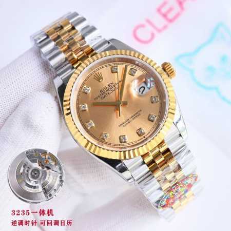 顶级复刻 白壳 金壳 钻50 Clean厂 C厂 劳力士 Rolex 日志系列 Ea1 最新推出，定制版一表一码，热门款式 直径 36Mm日志 3235机 ①: - 点击图像关闭