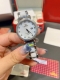 白 金 钢带+20 陶瓷+40 最新欧米茄简约时尚 520女士腕表，精致做工，风格时尚潮流，进口石英机芯，矿物强化玻璃镜面， 表带材质316精钢，表扣蝴蝶双按扣