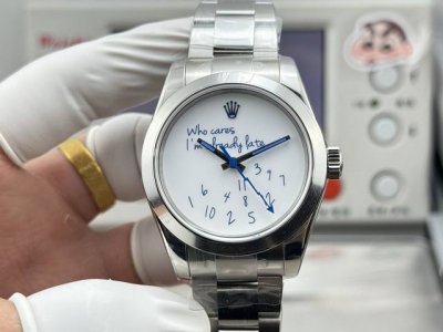 Vs.V2版本“闪电”蓝面 黑面 白面 数字面 DDD Vs厂，Rolex 劳力士 格磁Milgauss系列，三码合一，附带Nfc感应！品质保证！116400闪