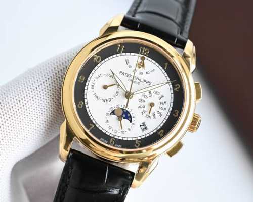 新款上市百达翡丽 实拍图 Patek Philippe 贵族的艺术品！搭配进口9100动能多功能7针机芯 0返修 ①功能 动能，24小时,星期，星辰，月份 月亮