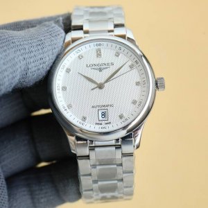 白金 Tw浪琴名匠6字位系列 原版开模 钢带皮带同价 下单送专柜双面牛皮开关生耳皮带 前后蓝宝玻璃 所有配件与正品100%可互换通用 机芯采用最新的2892改L