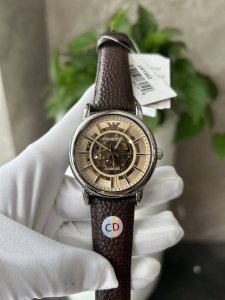独家实拍图 阿玛尼原单全自动机械表 男士腕表 armani Automatic Mechanical Watch